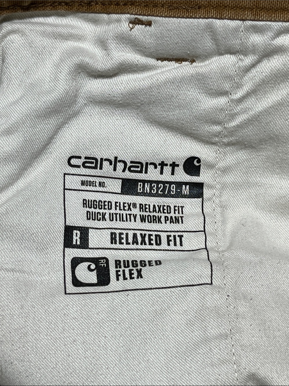 Carhartt Men's Rugged Flex Relaxed Fit Duck Utility Work Pants in size 38x30 - Picture 2 of 16